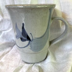 Beautiful signed handmade pottery mug.  Extra large (holds over two cups) EUC
